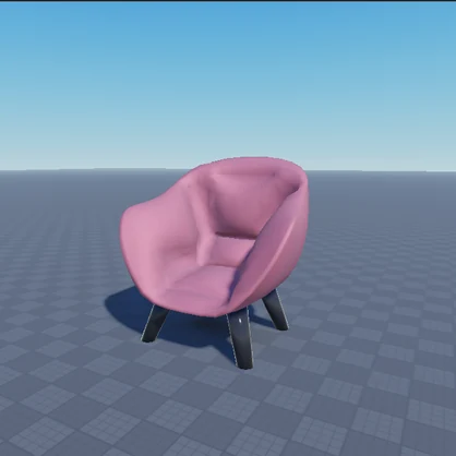 Unity対応！「3Dモデル」おしゃれな北欧風ソファ