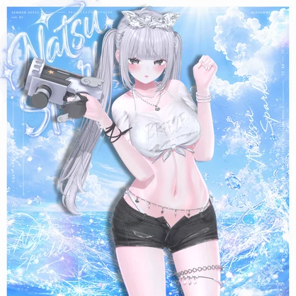 ✨セール中✨ Natsu Sparkle 【19アバター対応】🩵