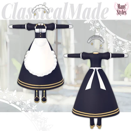【３アバター対応】クラシカルメイド-ClassicalMade-