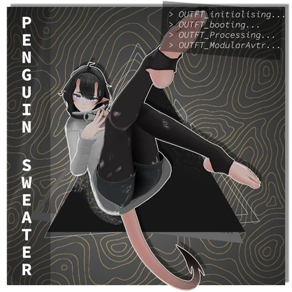 ✨🐧ペンギンの着心地抜群セーター🐧 | [複数のアバター] | 🐧Penguin Comfy Sweater🐧 | [Multiple Avatars] | ✨