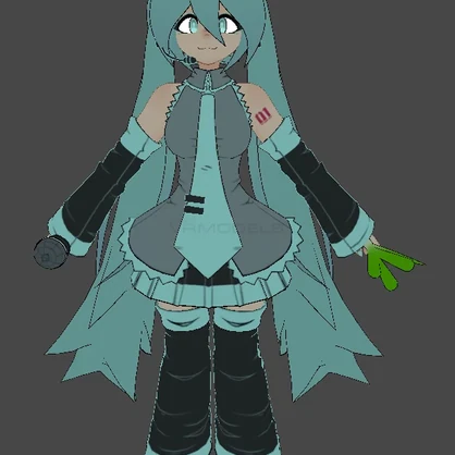 Stylized Miku
