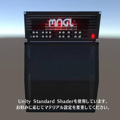 【3Dモデル】ギターアンプ「MNGL」