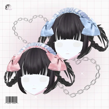 BrimRibbonBun𝜗𝜚 でかリボンブリムヘア