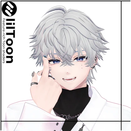 【VRC Hair】dominate hair【ドミネイトヘアー】