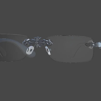 Rimless glass