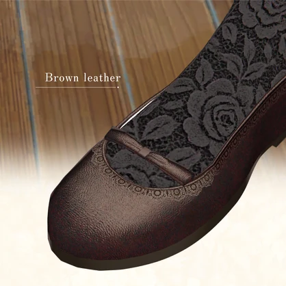 【mumus専用】Lace ribbon pumps