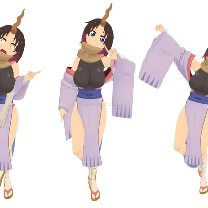 Elma VRChat Full Body Tracking 3D Model