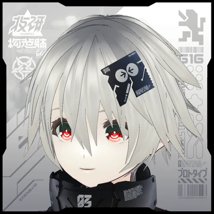 【電脳義体用装備】バレッタユニット 死 / Barrette Unit Death