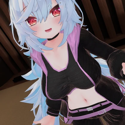 【無料】ティコ・ポプリ用衣装　「Black Street Bloom」