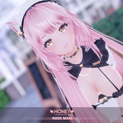 Rose Maid | PC Model for VRChat