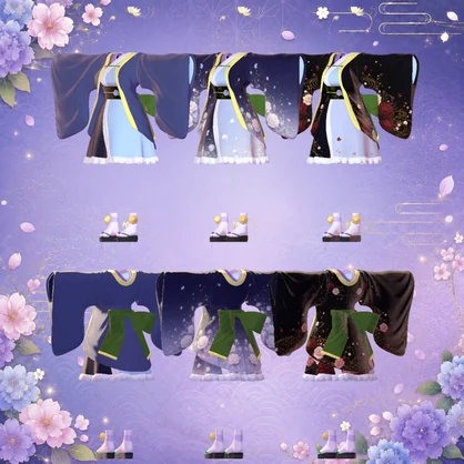 狐柏 -花結び- 【ミルティナ用 MA対応衣装】