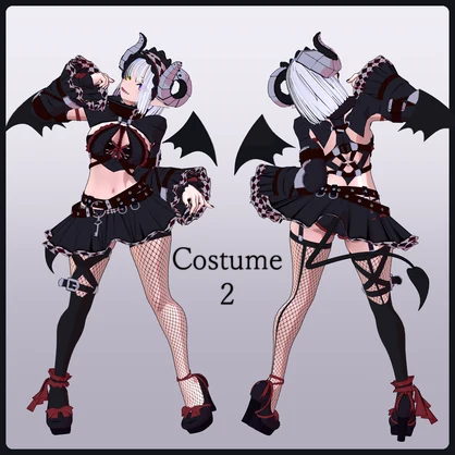 Deva_Re:2 Ver.1.1【VRC対応オリジナル3Dモデル】