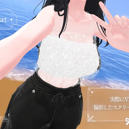 こもれび花柄レースキャミソール