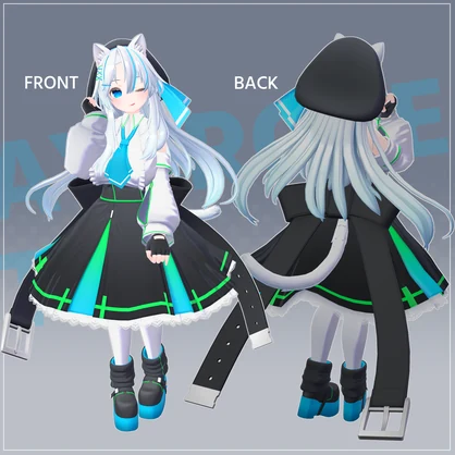 【VRChat向け】アイルロース3【3Dモデル】