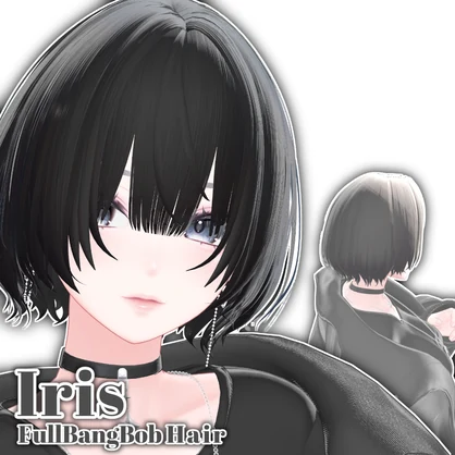 Misaki Hair set【VRC Hair】