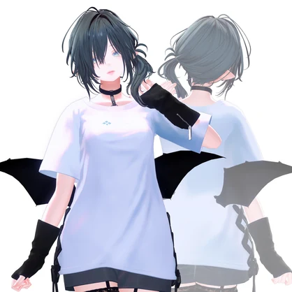 ルーズサイドテール