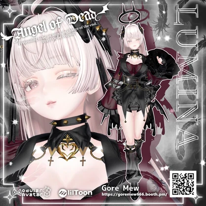 【8アバター対応】🖤『Angel of Dead』🪽