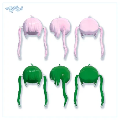 【8アバター対応】 Twin Tail Hair