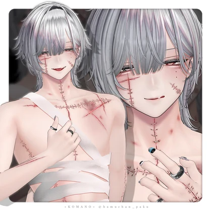 🎃SALE🦇 Raw Scar🖤+9アバター対応+