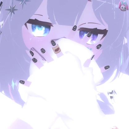 【カリン向け】♡えちえち♡喘ぎ文字ネイル....～ッ!!!
