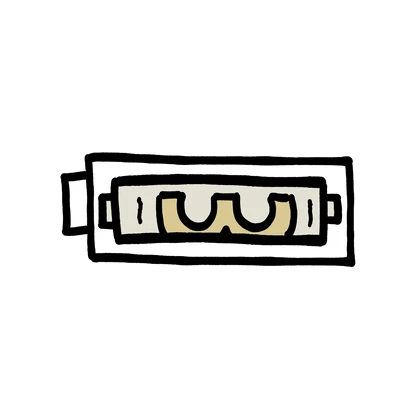【無料！】えいえんのいのち風 電池シール【VRC向け】