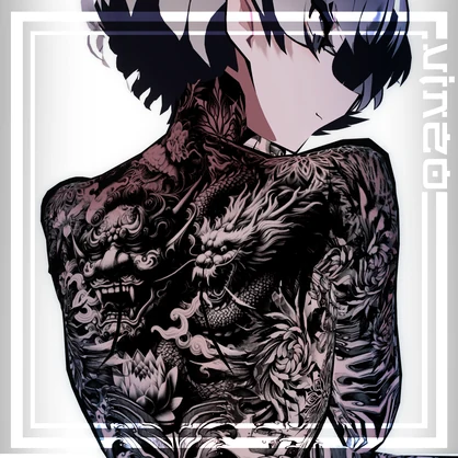 【SiuSiu-Oni Tattoos】 4k Textures 入れ墨 - テクスチャ