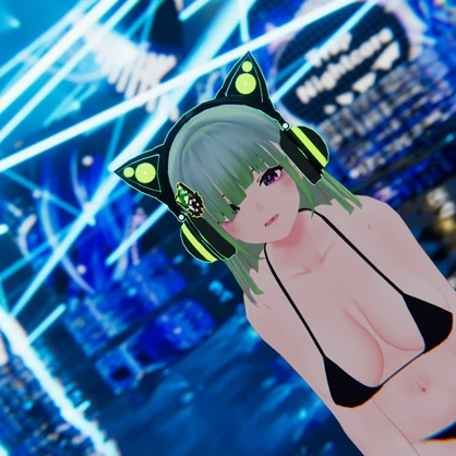 【くろなつ（Kuronatu）ちゃん専用】肌・眼テクスチャ素材/kuronatu Skin/Eye texture