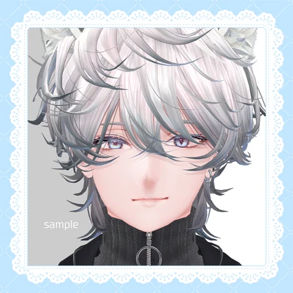【無料あり！】清楚お兄さんメイクテクスチャ【斑霞対応 face make texture】
