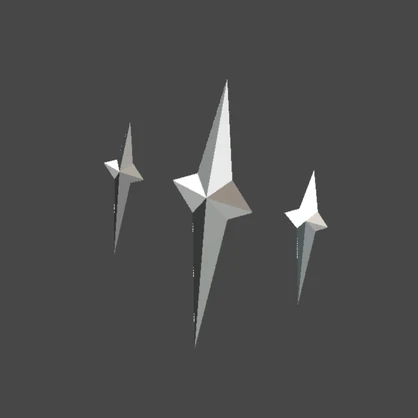 剣のピン【VRChat対応】