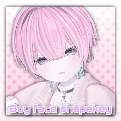 【うらら -Urara- 対応】 Void pierce ＋Boy shapekey【MA対応】