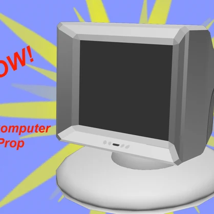 Simple Computer Monitor Prop