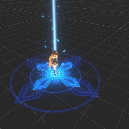 【VRChat/MA support】Fire and Ice effects / 炎と氷のエフェクト