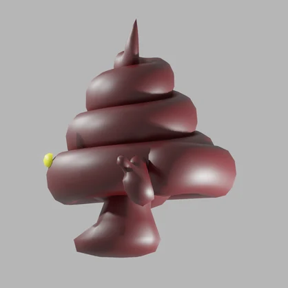 【3Dキャラクター】ウンコちゃん