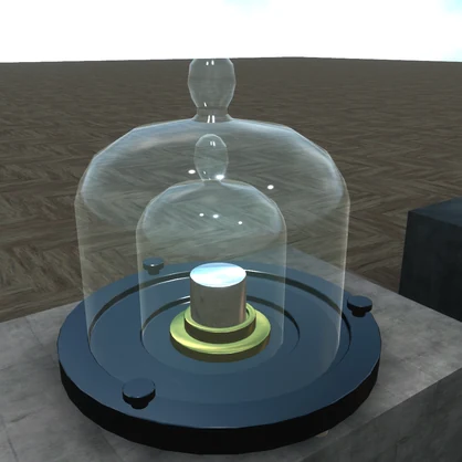 【VRchat】あそべる国際キログラム原器/International kilogram prototype