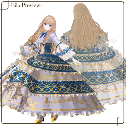 オリジナル３Dアバター 【Eila】-エイラ-　#Eila3D