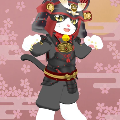 武者ねこちゃん【VRoidアバター】