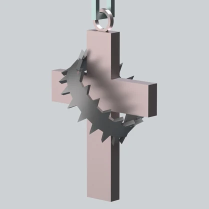 【3Dアバターアクセサリー】クラックスバーベル