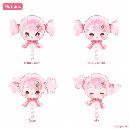 VRChat用3Dモデル「AMECHAN / あめちゃん」