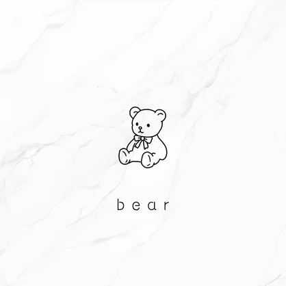 free tattoo『bear』