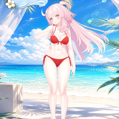 [FREE/PLUS] [5 Avatars] Natsuiro Frill / 夏色フリル水着