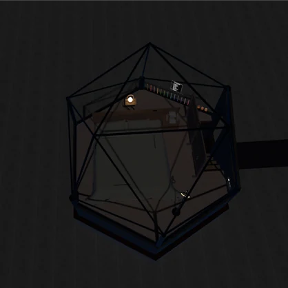 星を見る小さな部屋 - A Little Room for Star Gazing - (VRChat想定)