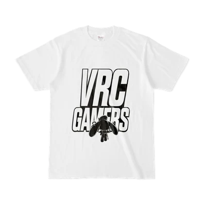 VRCゲーマーズ ロゴ&背中で語るぽっぷちゃんTシャツ