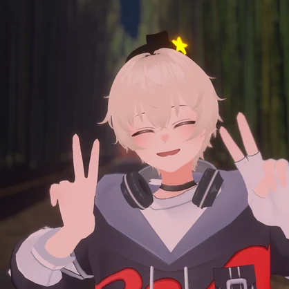 VRChat想定 彦帽子