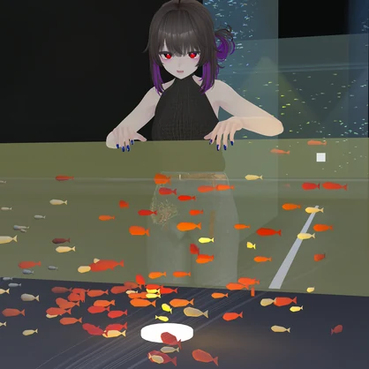 【超リアル水槽ギミック】FUKA Aquarium ～GPU魚群システム for VRChat～