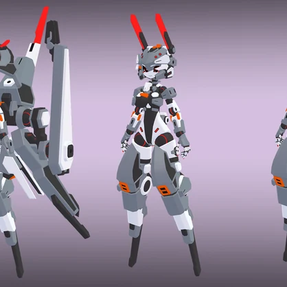 32式 南雲ちゃん 3Dモデル (VRChat向け)