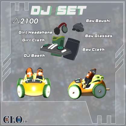 【無料】DJ SET (Bubbuw 対応) - #CuLiOuTH -クリオス-