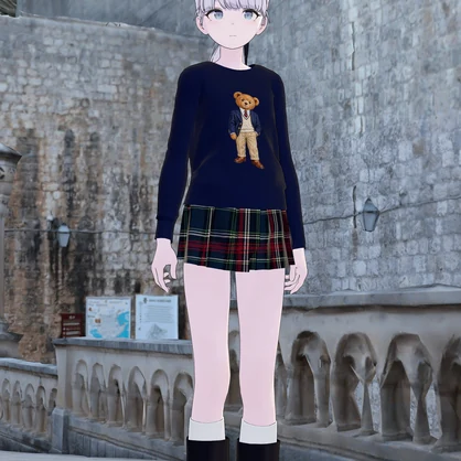 【Lapwing対応衣装】 TeddyWhim｜VRChat 3D衣装