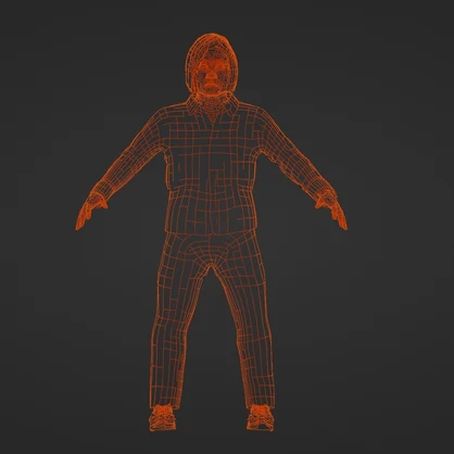 【3Dキャラクター】物理の金山先生