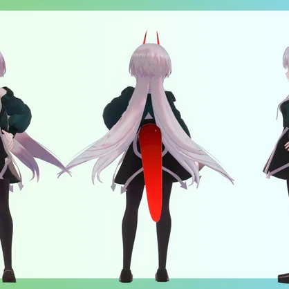 『アクシス』-A.X.I.S -／オリジナル3Dモデル【買い切りアバター】