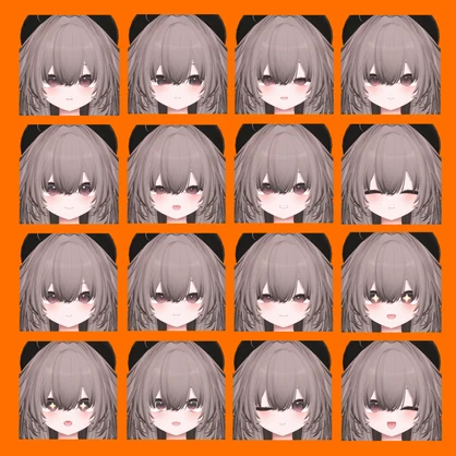 【輝夜】表情差分32種（無料5種）